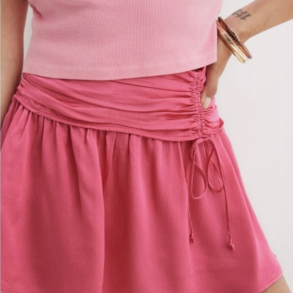 Aerie Vibrant Pink Mini Skirt